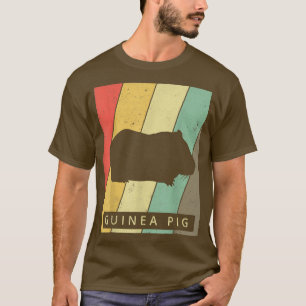 Vintage kruidenier met cavia Pig Lover T-shirt