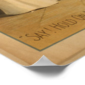 Vintage Kunst Te veel Johnson Poster (Hoek)