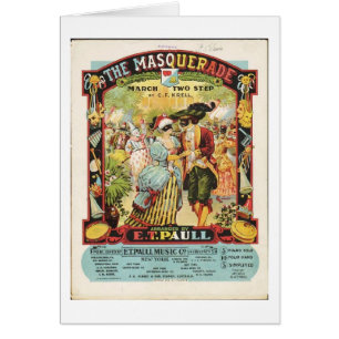 Vintage - La Masquerade Sheet Music,