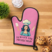 Vintage Lady Funny Four Mitt (De haut en bas)