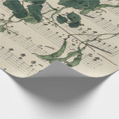 Vintage lakens cadeaupapier (Hoek)