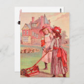 VINTAGE : landbouw adverteren - Briefkaart (Voorkant / Achterkant)