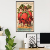 Vintage : landbouw adverteren - poster (Thuiskantoor)