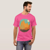 vintage landscape gift t-shirt (Voorkant volledig)