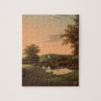 Vintage Landscape Puzzle Legpuzzel