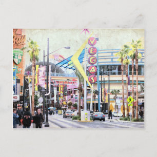 Vintage Las Vegas Briefkaart