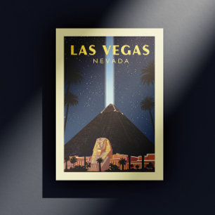 Vintage Las Vegas Nevada Briefkaart