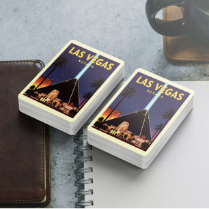 Vintage Las Vegas Nevada Pokerkaarten