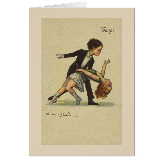 Vintage - Laten we Tango, (Voorkant)