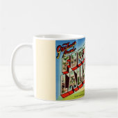 Vintage. Lauderdale Florida Carte postale Mug (Gauche)