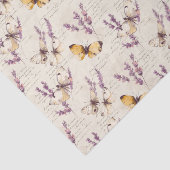 Vintage Lavender Butterfly  Tissuepapier (Detail)