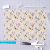 Vintage Lavender Butterfly  Tissuepapier (Craft)