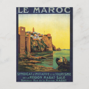 Vintage Le Maroc Marokko Briefkaart