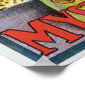 Vintage Le mystérieux Poster Dante (Coin)