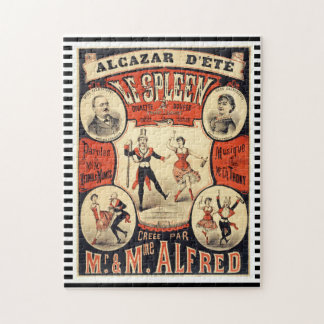 Vintage "Le Spleen" Poster Français Jigsaw Puzzle