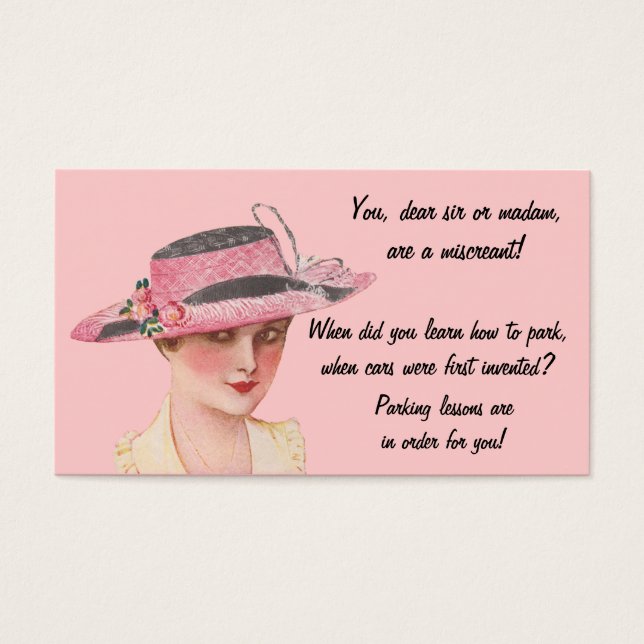 Vintage Learn To Park (Devant)