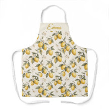 Vintage Lemon Blossom – Elegante Botanische Citroe