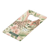 Vintage léopard de la jungle florale (Devant Angle)