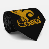 Vintage Letter E Goud - Das (Opgerold)