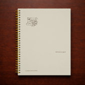 Vintage Library Dark Academia-Bundle of Books  Planner