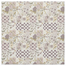 Vintage Lila Patchwork Dekbed Cottagecore