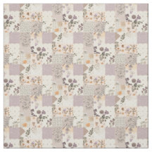 Vintage Lila Patchwork Dekbed Cottagecore