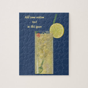 Vintage limonade of vruchtensoda, drankjes dranken legpuzzel