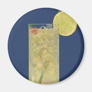 Vintage limonade of vruchtensoda, drankjes dranken magneet