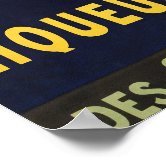 Vintage Liqueur Advertisement Poster (Coin)