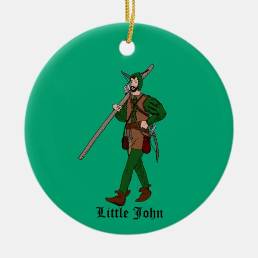 Vintage Little John Ornament (Voorkant)