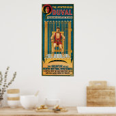 Vintage L'mystérieuse affiche magique Duval (Cuisine)