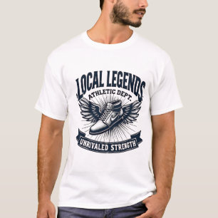 Vintage "LOCALE LEGENDEN" Sportafdeling Vleugelsch T-shirt