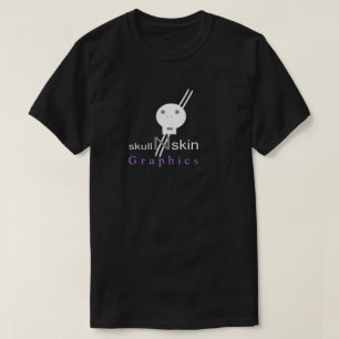 Vintage Logo T-shirt - Skullnskin Graphics par JHT