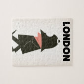 Vintage Londense policeman reisposter Legpuzzel (Horizontaal)