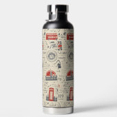 Vintage Londense waterfles (Rechts)