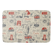 Vintage London Bathmat Badmat (Voorkant)