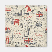 Vintage London Magnet (Devant)
