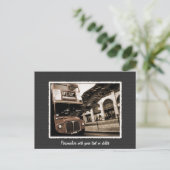Vintage Londres Double Decker Bus UK Carte postale (Debout devant)