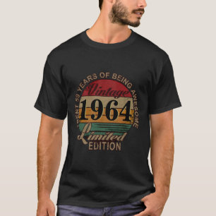 Vintage Look 1964 60e anniversaire Humour T-shirt
