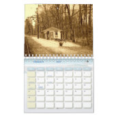 "Vintage look" Calendrier 2024 (Feb 2027)