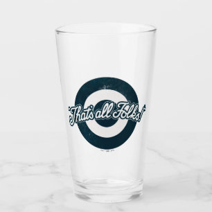 Vintage LOONEY TUNES™ "DAT IS ALLE FOLKS!™" Glas
