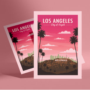 Vintage Los Angeles Briefkaart