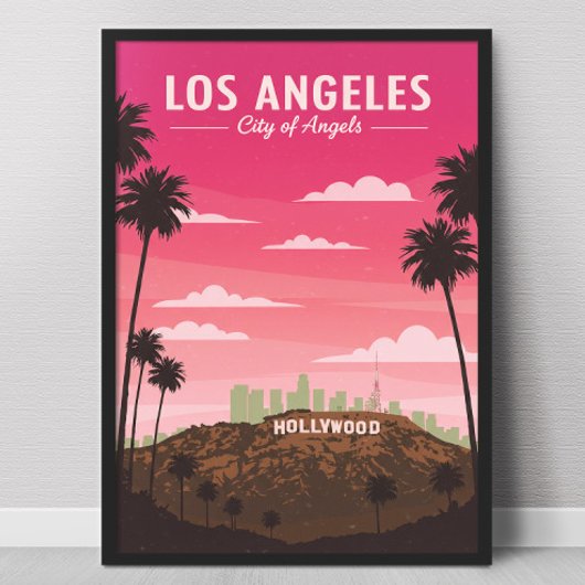Vintage Los Angeles Poster