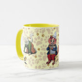 Vintage Louis Wain Cat Parade Mok (Voorkant links)