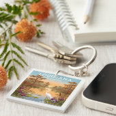 Vintage Louisiana Sleutelhanger (Voorkant Rechts)