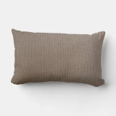 Vintage M. et Mme burlap lumbar mariage coussin (Verso)