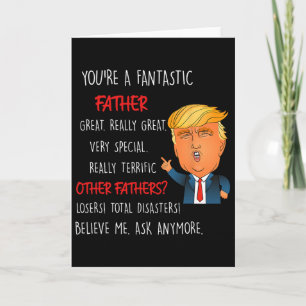 Vintage Maak Vaderdag Groot Opnieuw Papa Grappig D Kaart