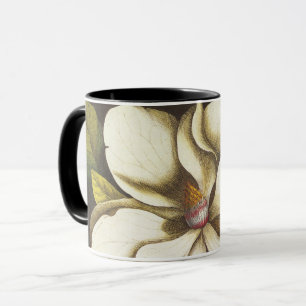 Vintage Magnolia Flowers Plant met zaad Mok
