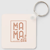 Vintage Mama Sleutelhanger (Achterkant)