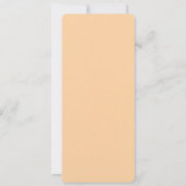 Vintage Mariage Billet Invitation (Dos)